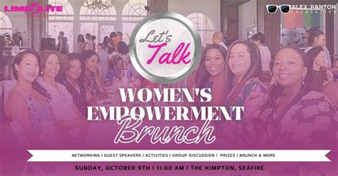 Lets Talk Womens Empowerment Brunch Cayman Good Taste