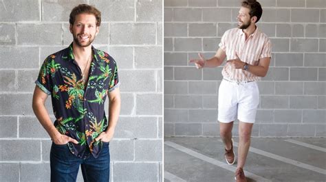 How To Style Short Sleeve Shirts This Summer Youtube
