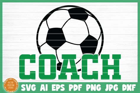 Soccer Coach Svg Cut File By Vectorcreationstudio Thehungryjpeg