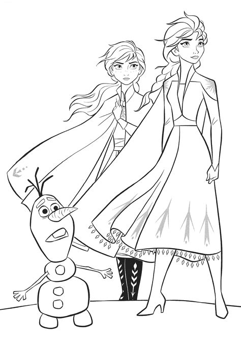 Frozen Two Printable Coloring Pages Printable Word Searches