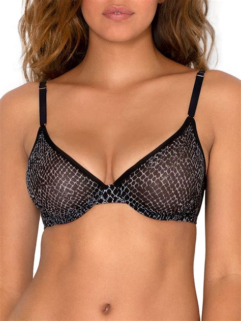 smart and sexy women s sheer mesh demi underwire bra style sa1655