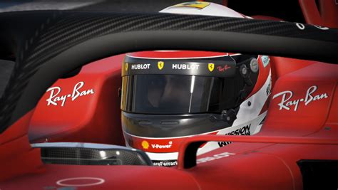 Scuderia Ferrari Helmet V2 RaceDepartment