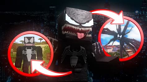 Minecraftpe Novo Mod Dos Symbiontes Venom‹ Flash3 › Youtube