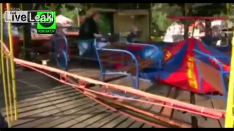 8 Shocking Amusement Park Accidents Caught On Tape Youtube