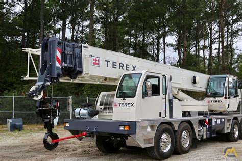 New Terex T 560 1 60 Ton 110 Foot Telescopic Boom Truck Crane For Sale