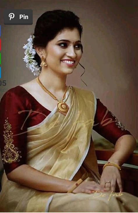 Kerala Saree Blouse Designs Wedding Saree Blouse Designs Saree Blouse Neck Designs Simple