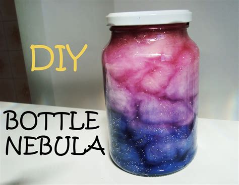 Diy Como Fazer Uma Bottle Nebula Pote De Galáxia Galaxy Mason Jar