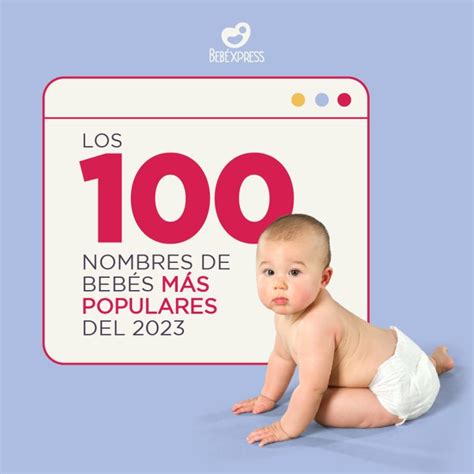 Los Nombres De Bebés Más Comunes Del 2023 Bebéxpress Blog