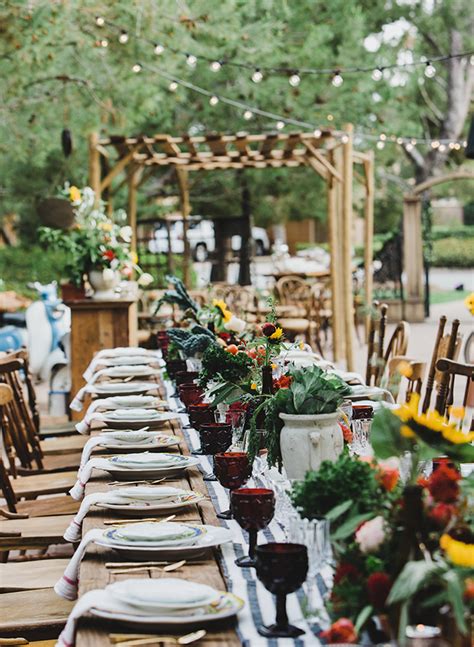 The good old classic country music, the country decorations and the food is the best! Fall Italian Themed Dinner Party - Inspired By This