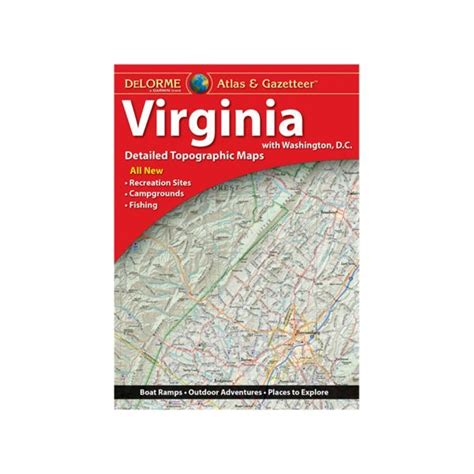 Delorme Atlas And Gazetteer Detailed Topographic Maps Book Topographic