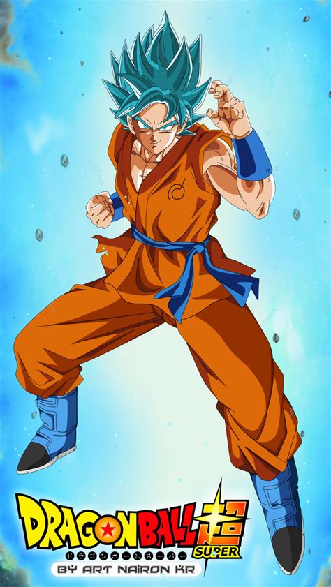 Goku Super Saiyajin Dios Azul By Naironkr On Deviantart Goku