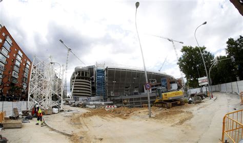 Real Madrids Santiago Bernabéu New Images Of Rebuild As Usa