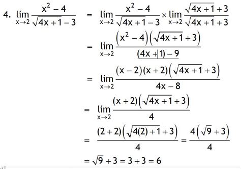 Contoh Soal Matematika Limit