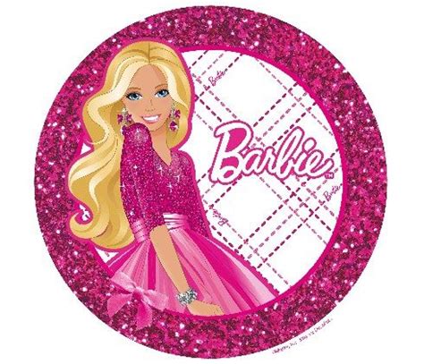 Barbie Edible Image Cupcake Toppers By Decopac Toppers