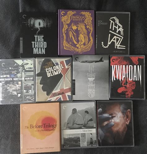 My Top 10 In No Particular Order Rcriterion