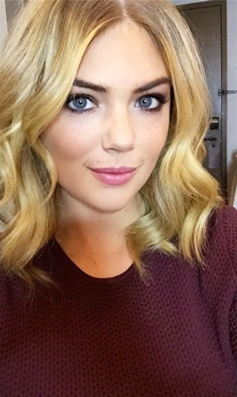 Kate Upton Cuts Her Hair A Few Inches Shorter Embraces The Lob Trend—see The Pic E News