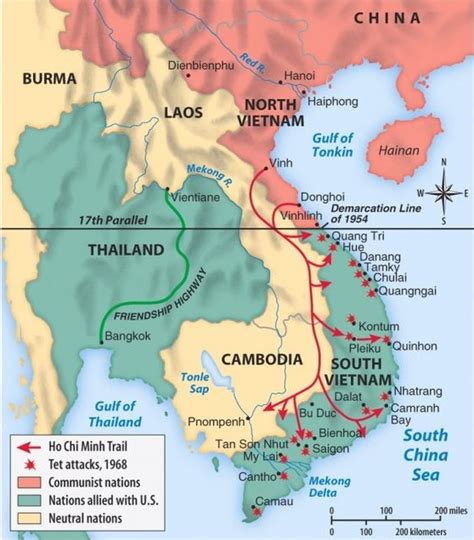 Vietnam War Battle Maps