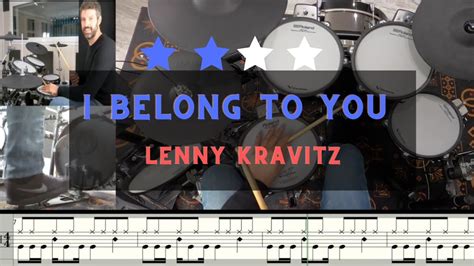 I Belong To You Lenny Kravitz Drum Cover ★★ Youtube