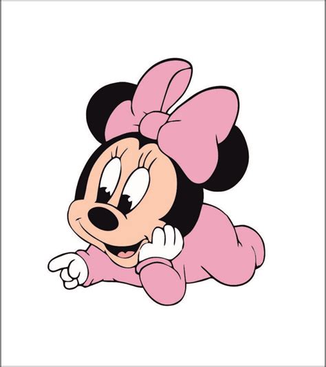 Baby Mickey And Minnie Mouse Logo Svgprinted
