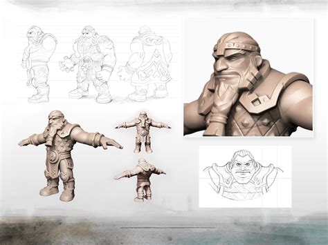 Behind Dungeon Legends Dwarf Concept Art Codigames