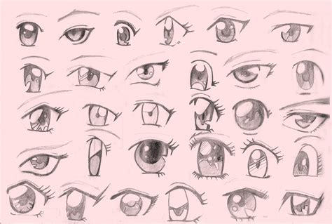 Como Dibujar Ojos En Manga Imagui