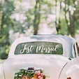 Just Married Car Sticker GINGERRAY » Decobooth