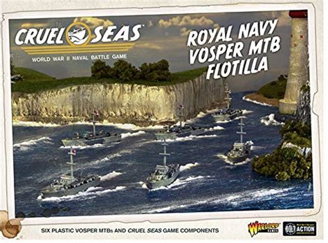 Cruel Seas British Royal Navy Vosper Mtb Flotilla 1300 Wwii Naval