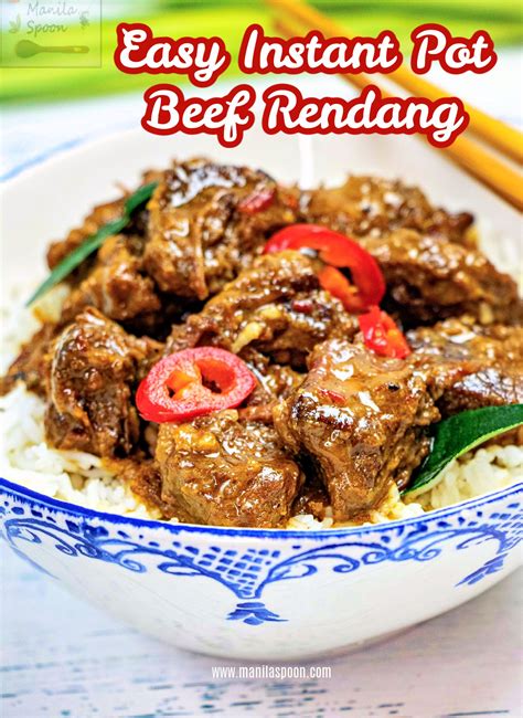 Making This Delicious Indonesian Classic Beef Rendang In The Instant