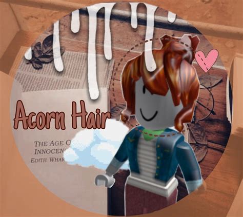 Acorn Acornhair Pfp Icon Roblox Robloxedit Robloxaesthetic Heart Noob Newplayer Game