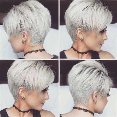 20 Best Collection Of Reverse Gray Ombre Pixie Hairstyles