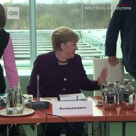 Angela Merkel Refused A Handshake From Another German Politician Amid