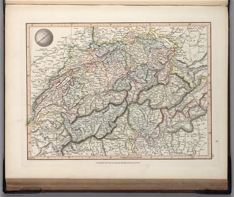 Switzerland Re Published Jany St 1845 By Gf Cruchley Mapseller