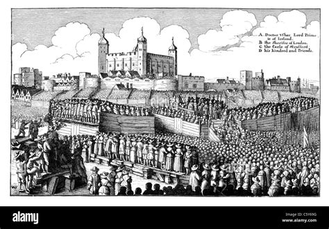 The Execution Of Thomas Wentworth The Earl Of Strafford 1641 After