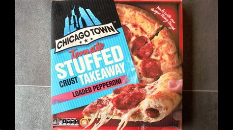 Chicago Town Tomato Stuffed Crust Takeaway Loaded Pepperoni Pizza