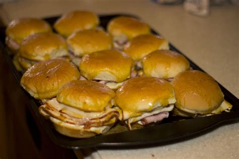 Potluck Paradise Healthier Ham And Cheese Sliders Recipechatter