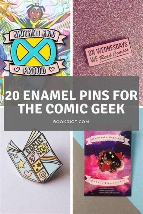The Best Comic Book Enamel Pins For The Comic Book Nerd Comic Ts