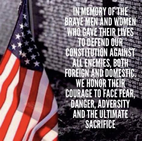 Remembering And Honoring Those Who Paid The Ultimate Sacrifice For Our Freedom Memorial D