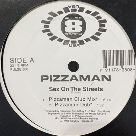 Pizzaman Sex On The Streets 12 Fatman Records