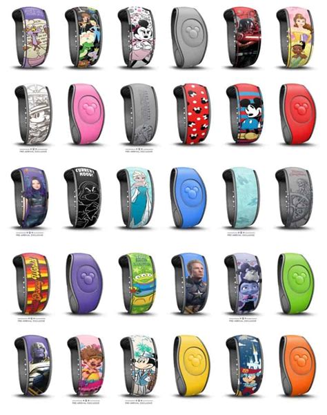 30 Varieties Of Magicband Selections Resume For Guests With Current Wdw