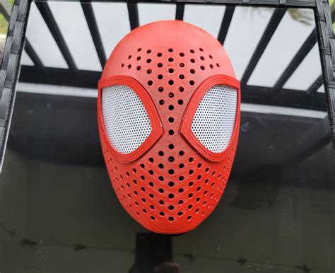 Spider Man Faceshell Miles Morales Etsy