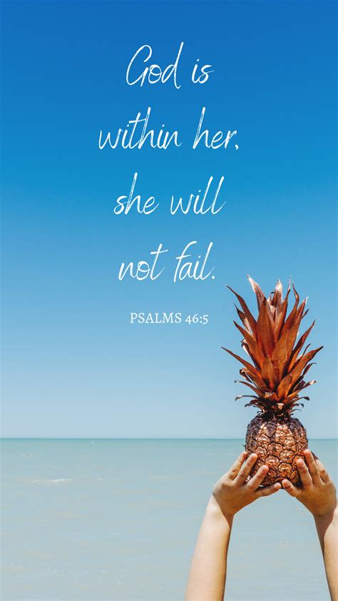 #quote #positive #bible #quotes #love #god». God is within her she will not fail Instagram story quote | Christian quotes inspirational ...