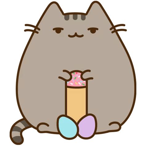 Download Medium Sticker Pusheen Whiskers Cat Sized To Hq Png Image