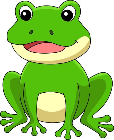 Frog Cartoon Colored Clipart Illustration 6325641 Vector Art At Vecteezy