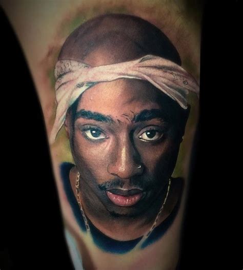 Tupac Portrait Tattoo Portrait Tattoo Picture Tattoos Tattoo