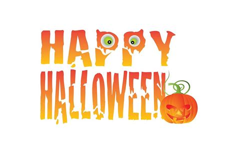 Happy Halloween Text Illustration Photograph By Jit Lim