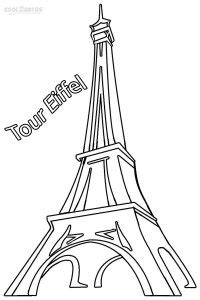 Coloriages  Tour Eiffel  Coloriages Gratuits à Imprimer