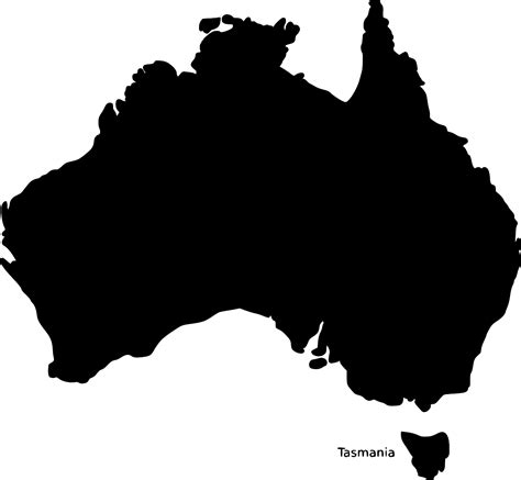 Svg Map Geography Continent Australia Free Svg Image And Icon Svg Silh