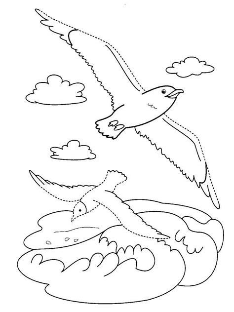 Online interactive printable utah coloring pages for kids to color online. Seagull coloring pages. Download and print Seagull ...