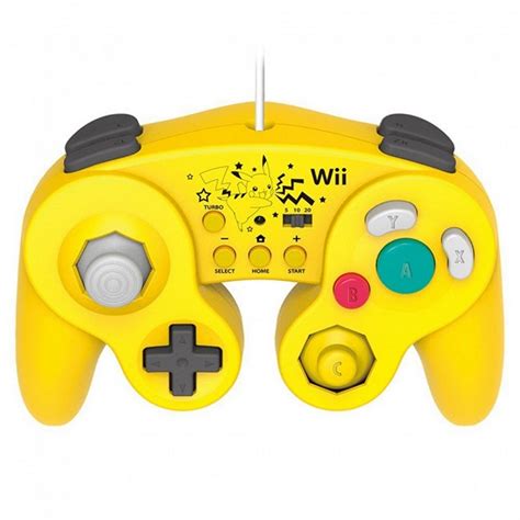 Wiiu Classic Controller Pikachu 873124005240 Mwave