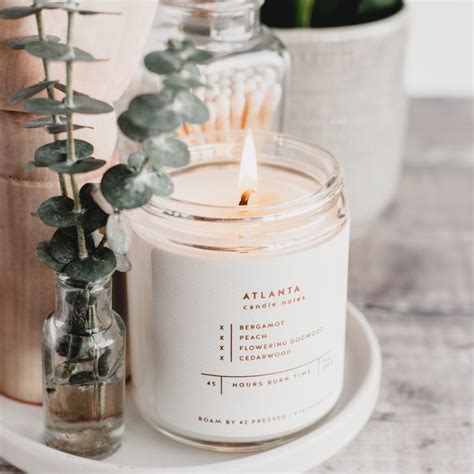 The Atlanta Candle By Roam By 42 Pressed Is An Earthy Floral Scent